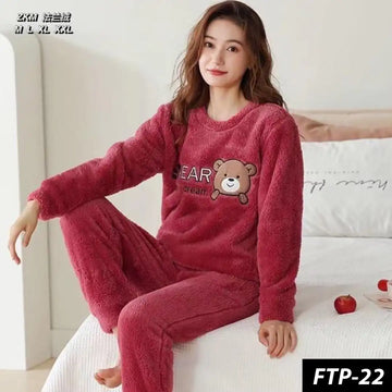 Fleece T-Shirt Pajama FTP-22