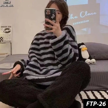 Fleece T-Shirt Pajama FTP-26