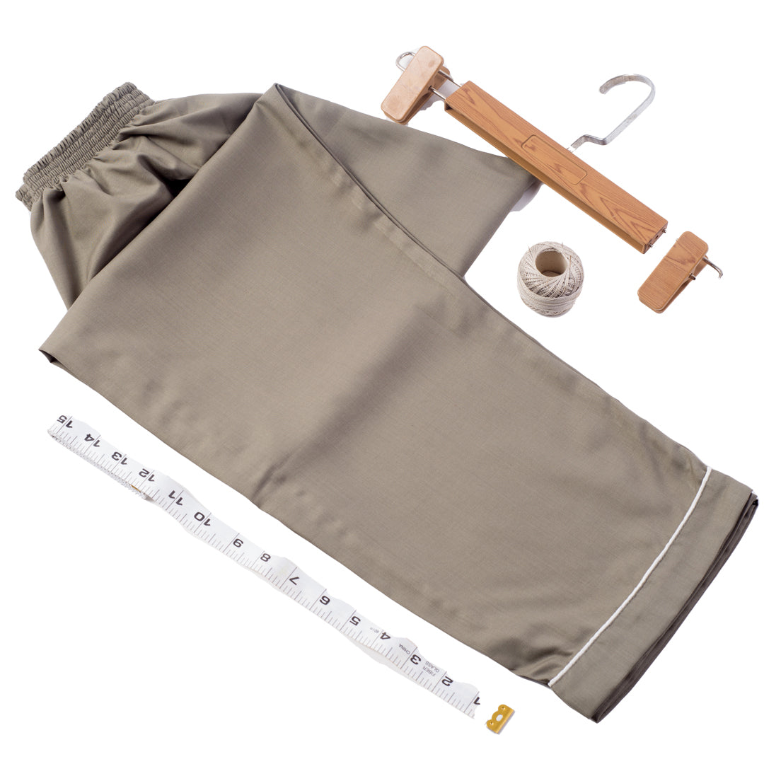 Khaki Plain Nightsuit For Men β MN-805