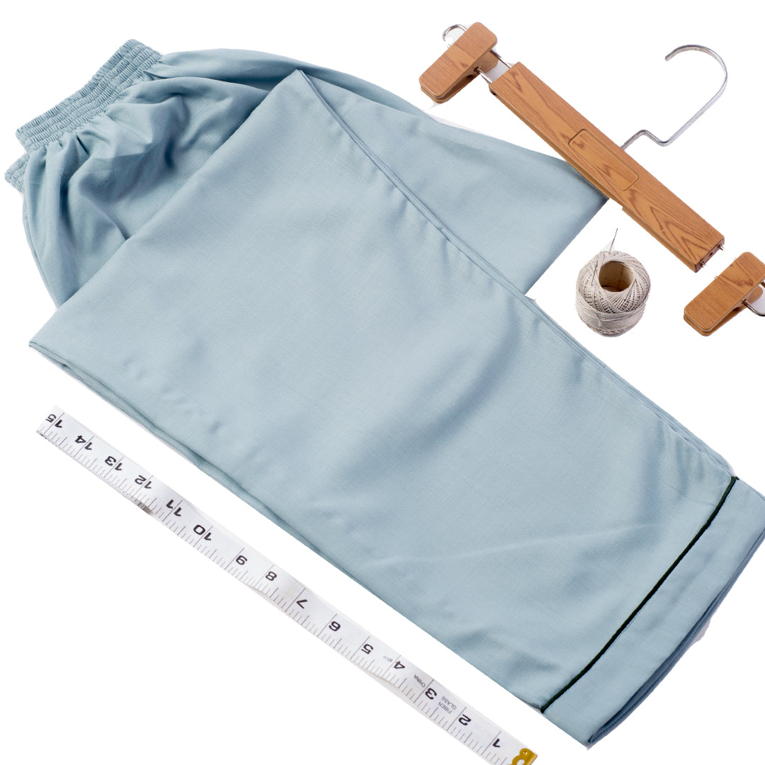 Light Green Plain Nightsuit For Men β MN-805