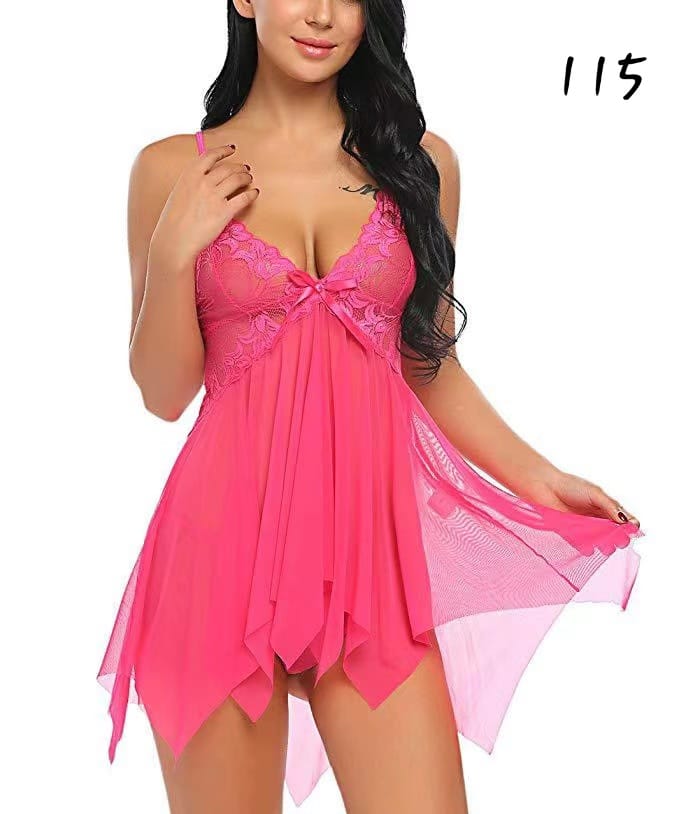 S-Pink Sexy Nighty 115-SP