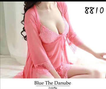 Pink Sexy Nighty 8810-P