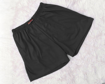 Jersey Boxer Shorts Black