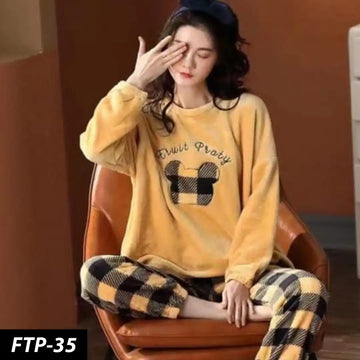 Fleece T-Shirt Pajama FTP-35