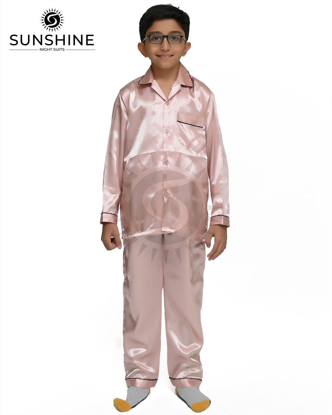 Skin Silk Nightwear For Boys