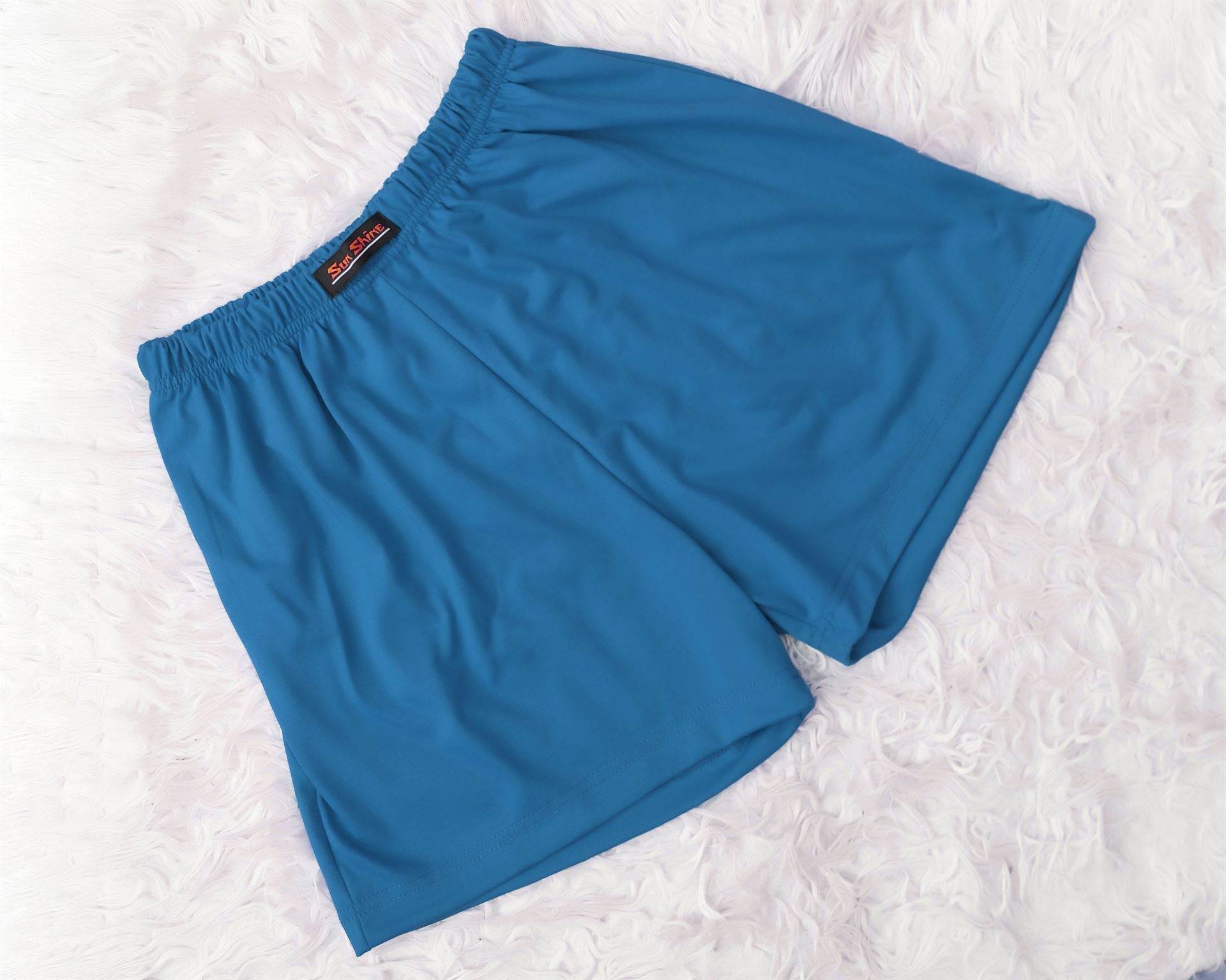 Jersey Boxer Shorts Teal