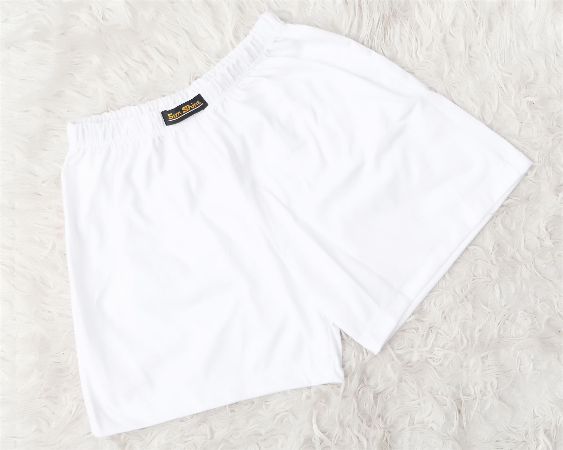 Jersey Boxer Shorts White