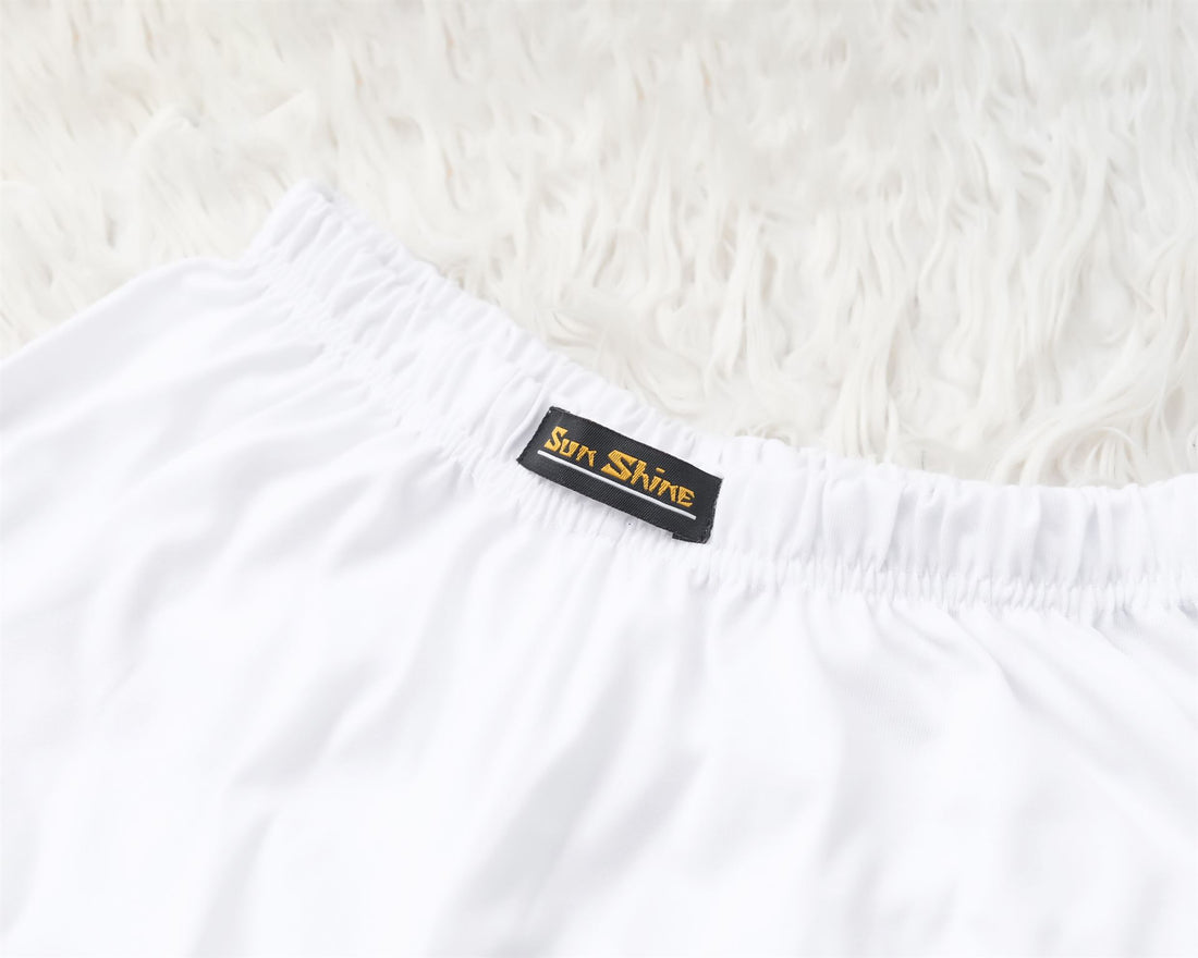 Jersey Boxer Shorts White