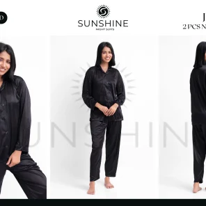 Silk Jersey Pajamas Set 2550-D For Women in Pakistan - Easy wear, stylish design, ultimate comfort.