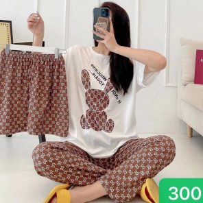 Stylish T-shirt pajama LTP-24 set for Girls in Pakistan